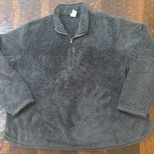 H&M Charcoal Zip-Up Sweater